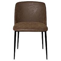 стул коричневый иск.кожа 56х52х77,5 в Нижневартовске