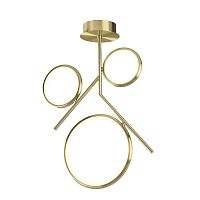 подвесная светодиодная люстра mantra olimpia oro 6581 золото в Нижневартовске