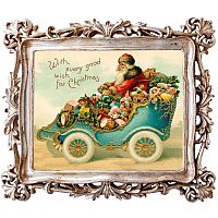 картина «с новым годом!» в раме «амели силвер», версия 8 в Нижневартовске