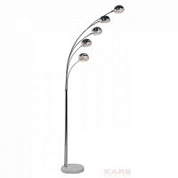торшер five fingers серебро, хром в Нижневартовске