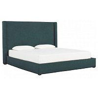 кровать двуспальная 160х200 зеленая brown в Нижневартовске