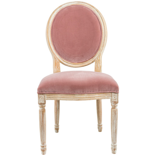 стул «луи / пудровый розовый» (бархат, миндаль) в Нижневартовске