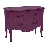 комод средний флоранс состариванием ежевичный в Нижневартовске