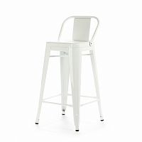 барный стул marais color со спинкой белый в Нижневартовске