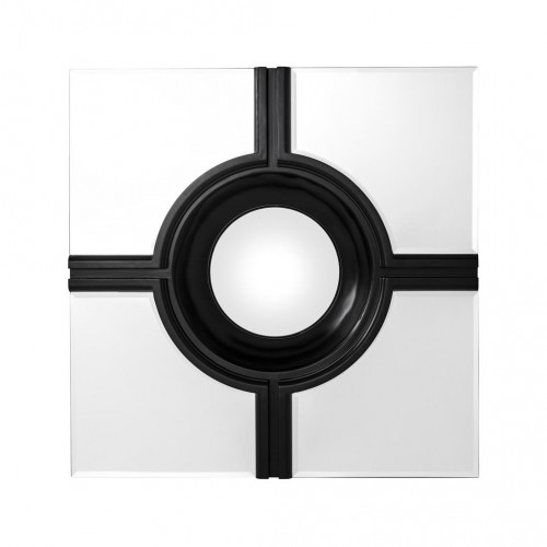 зеркало квадратное черное с декором jagger от eichholtz в Нижневартовске