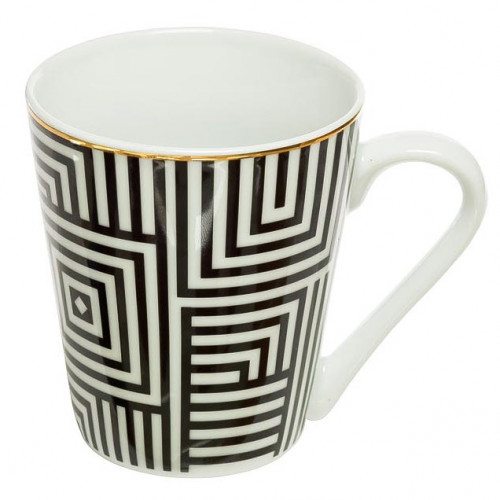 кружка 300мл черно-белая в Нижневартовске