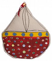 декоративная подушка с парусником sailboat в Нижневартовске