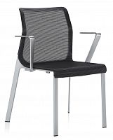 кресло pegus с подлокотниками черное в Нижневартовске