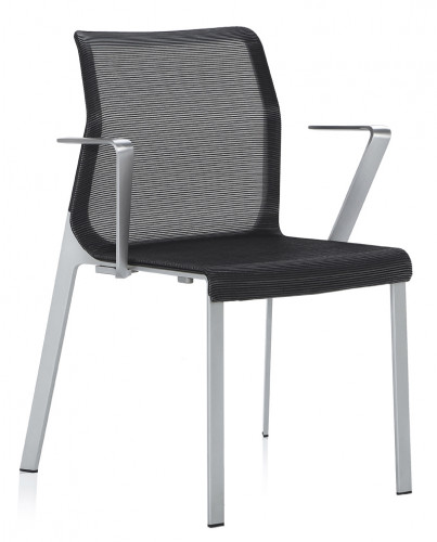 кресло pegus с подлокотниками черное в Нижневартовске