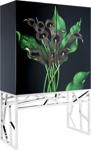 комод dresser hf14017 с рисунком растения в Нижневартовске