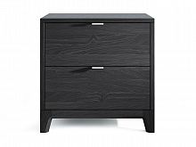 прикроватная тумба case чёрная в Нижневартовске