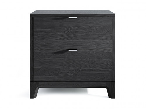 прикроватная тумба case чёрная в Нижневартовске