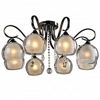 потолочная люстра idlamp merinella 877/8pf-darkchrome в Нижневартовске