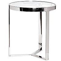 стол журнальный bridge chrome 50*55см хром в Нижневартовске