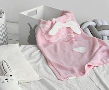 плед ангел 60*90 св.розовый в Нижневартовске