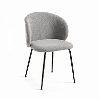 стул-кресло с мягким сидением серый minna от la forma в Нижневартовске