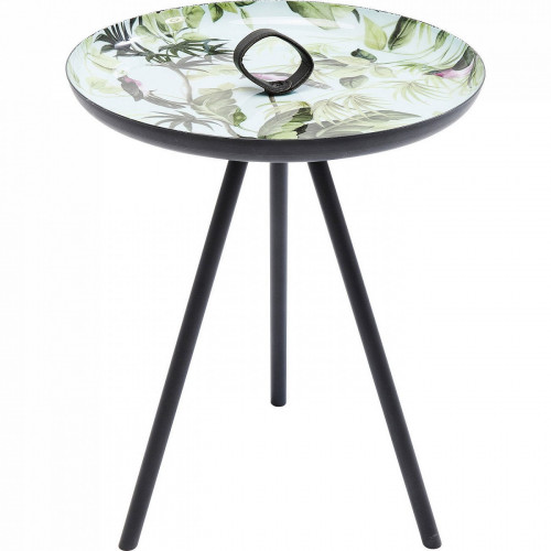 столик приставной parrot серебряный светлый в Нижневартовске