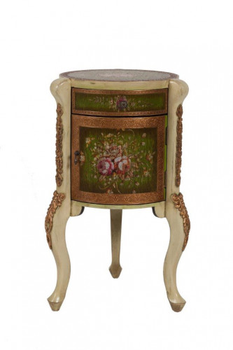 тумбочка arcaishon зелёная, бежевая в Нижневартовске