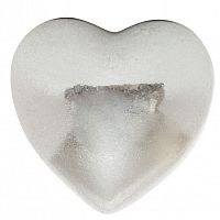 фигурка сердечко 7,6х7,1х4,6 серебряное в Нижневартовске