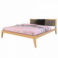 кровать деревянная 200х200 fly светло-коричневая в Нижневартовске