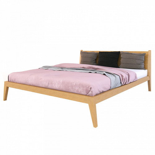 кровать деревянная 200х200 fly светло-коричневая в Нижневартовске