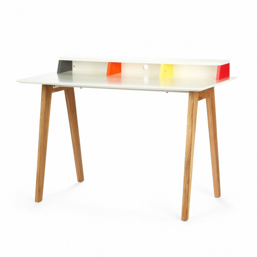 письменный стол aston с цветными вставкам в Нижневартовске