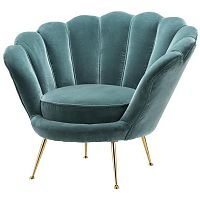 стул trapezium от eichholtz голубой в Нижневартовске