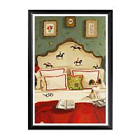 арт-постер «красные розы и темные лошади» в Нижневартовске