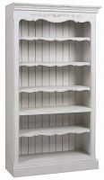правый книжный шкаф для библиотеки открытый марсель молочный в Нижневартовске