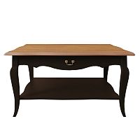 стол журнальный leontina black квадратный черный в Нижневартовске