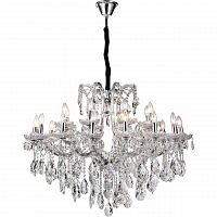 подвесная люстра dio darte asfour cristallo e 1.1.24.200 n матовый никель, белая в Нижневартовске