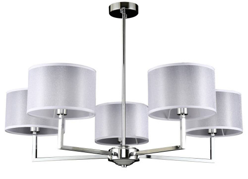 подвесная люстра crystal lux asta sp5 белая в Нижневартовске