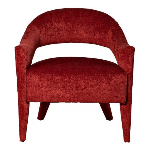 кресло темно-красный бархат 75х78х80 в Нижневартовске