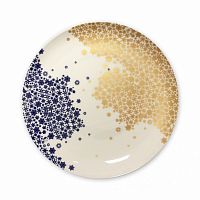 золотые снежинки, тарелка 265 мм в Нижневартовске