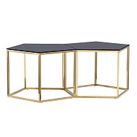 стол журнальный tandem золотой в Нижневартовске