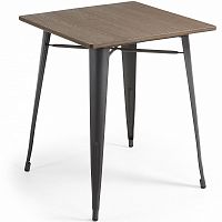 столик malibu низкий с черными ножками от la forma (ex julia grup) в Нижневартовске