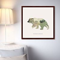 картина: большая россия, хозяин тайги, 2016г в Нижневартовске