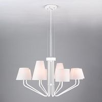 подвесная люстра eurosvet ornato 70074/8 белый в Нижневартовске