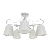 потолочная люстра idlamp vilucchio 556/5pf-whitepatina в Нижневартовске