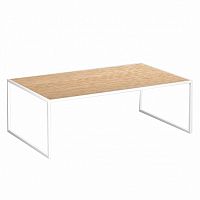 стол журнальный london lite white светлый дуб в Нижневартовске