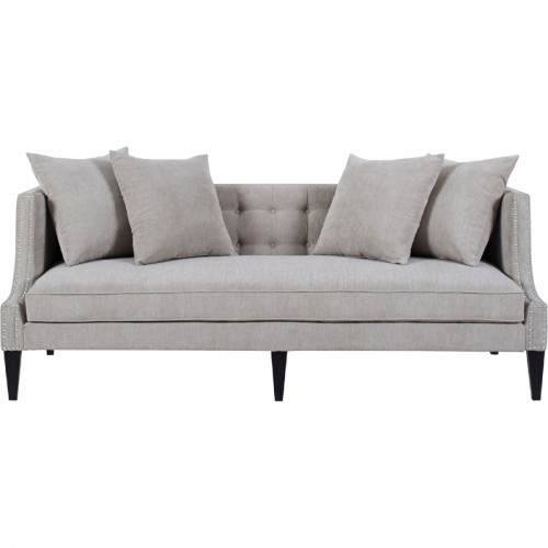 диван fendy прямой светло-серый в Нижневартовске