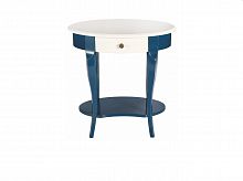 столик журнальный lunoche белый, синий в Нижневартовске