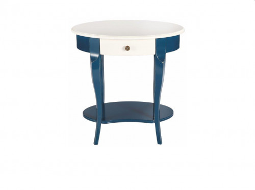 столик журнальный lunoche белый, синий в Нижневартовске