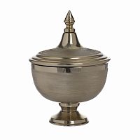 ваза aimee с крышкой золотого цвета в Нижневартовске