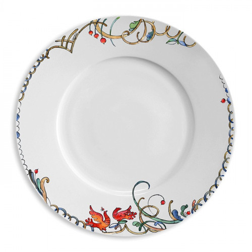 тарелка столовая 275 мм бортовая петушки в Нижневартовске
