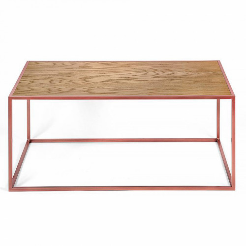 стол журнальный darmian into copper темный дуб в Нижневартовске