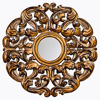 зеркало круглое декоративное бронза арабеск в Нижневартовске