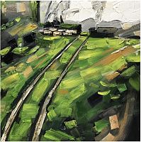 картина маслом деревня в Нижневартовске