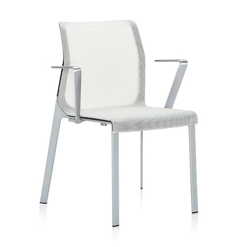 кресло pegus с подлокотниками белое в Нижневартовске