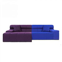 диван tufty-time sofa угловой модульный фиолетовый с синим в Нижневартовске